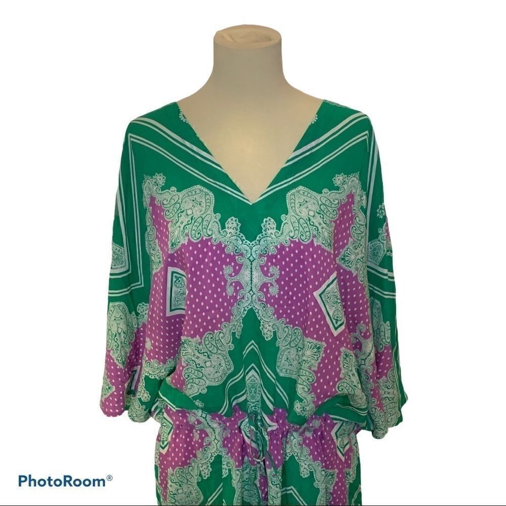 Seafolly Bandana Bay Kaftan NWT